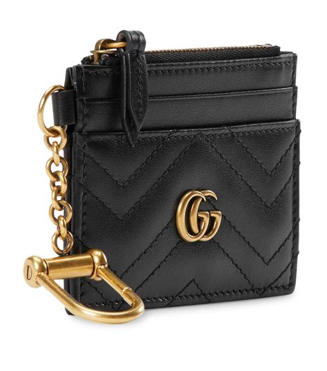 gg marmot gucci cardholder|gucci card holder with chain.